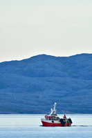Vissersboot op de Barendszee