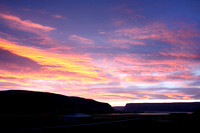 Zonsondergang Hnjotur; Sunset Hnjortur